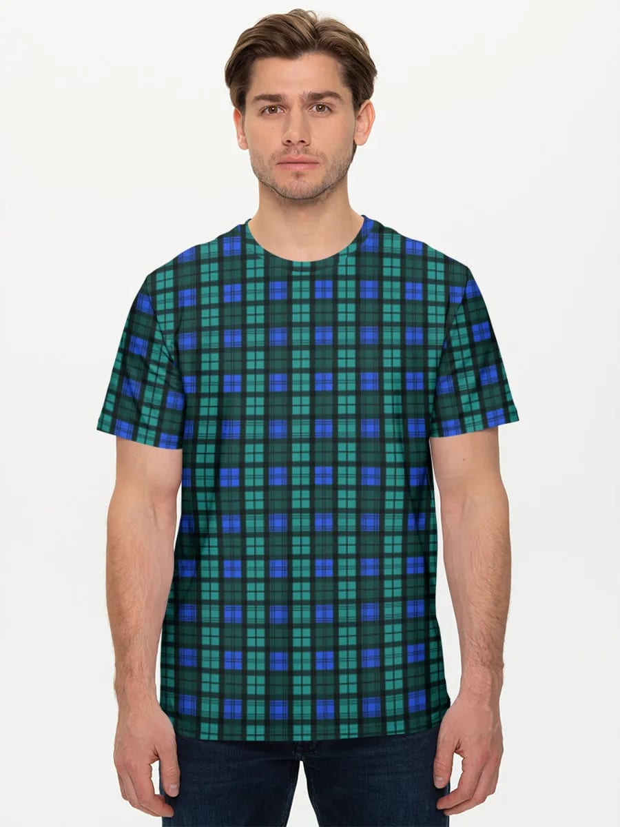 Blue Green Tartan Plaid