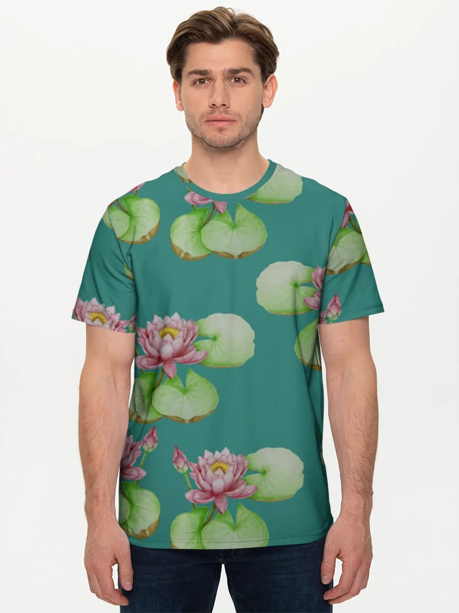 Watercolor Lotus Blossoms