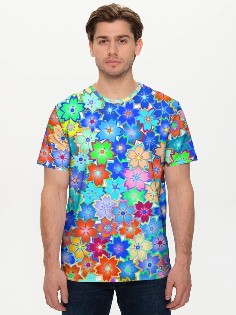 Rainbow Blossom Burst