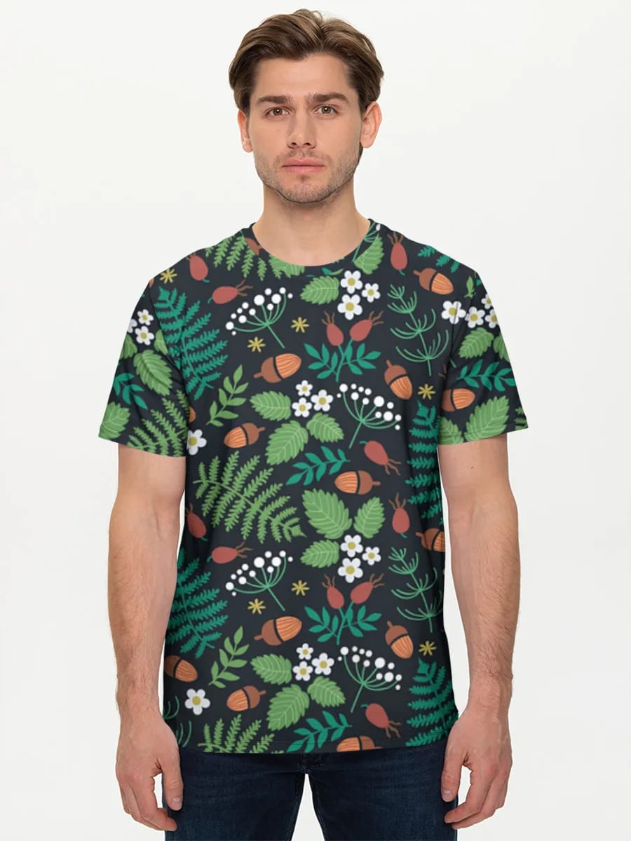 Woodland Botanicals On Dark