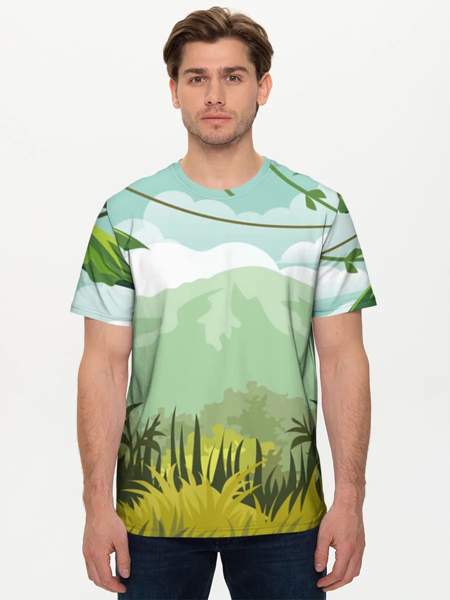 Paisaje de selva tropical