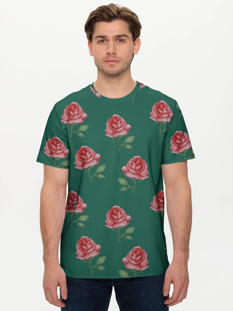 Vintage Red Roses