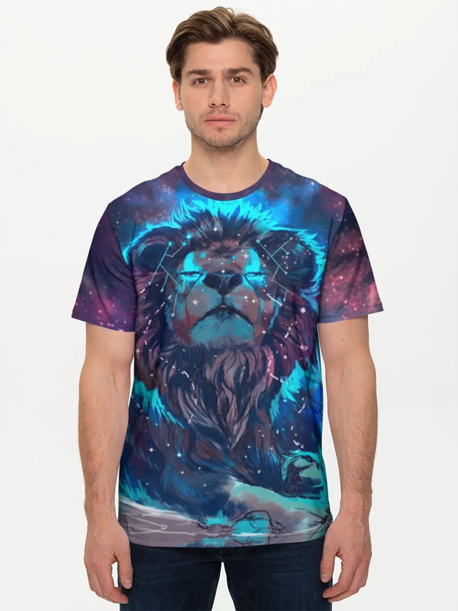 Lion Néon Cosmique