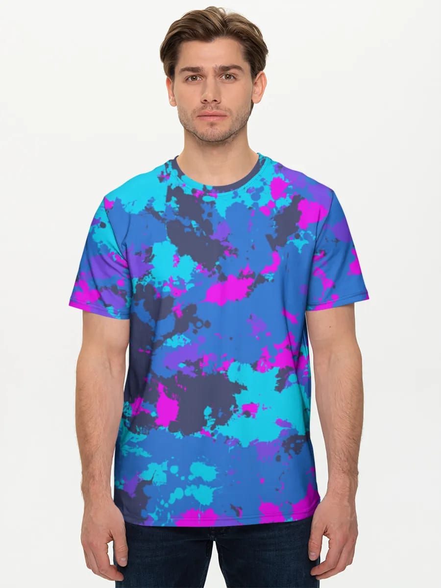 ネオンペイント スプラッターカモ