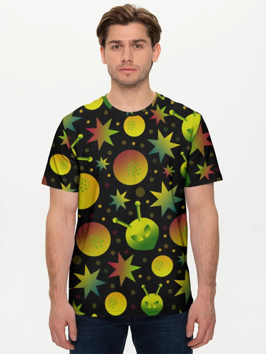 Pastel Alien Starburst