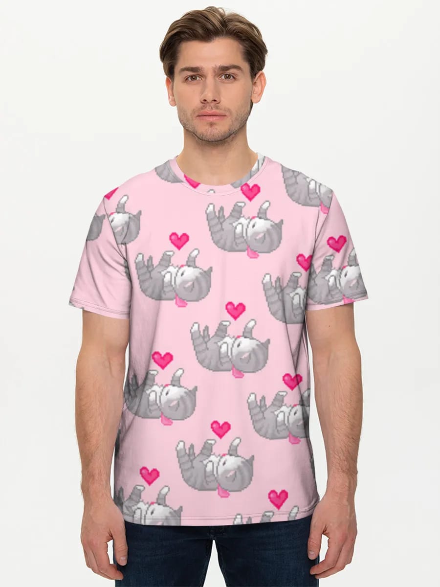 Pixel Cat enamorado