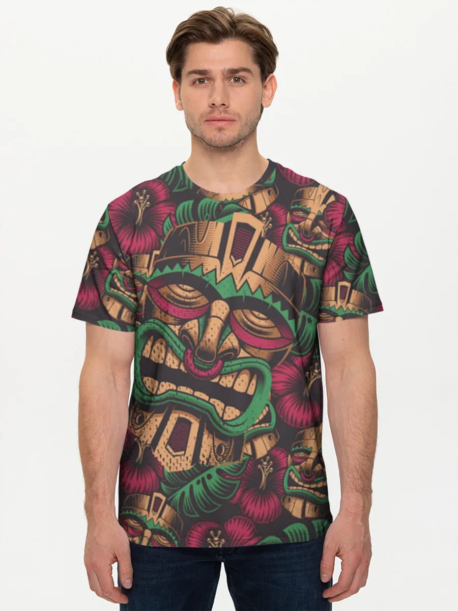 Tiki Maske Tropische Vibes