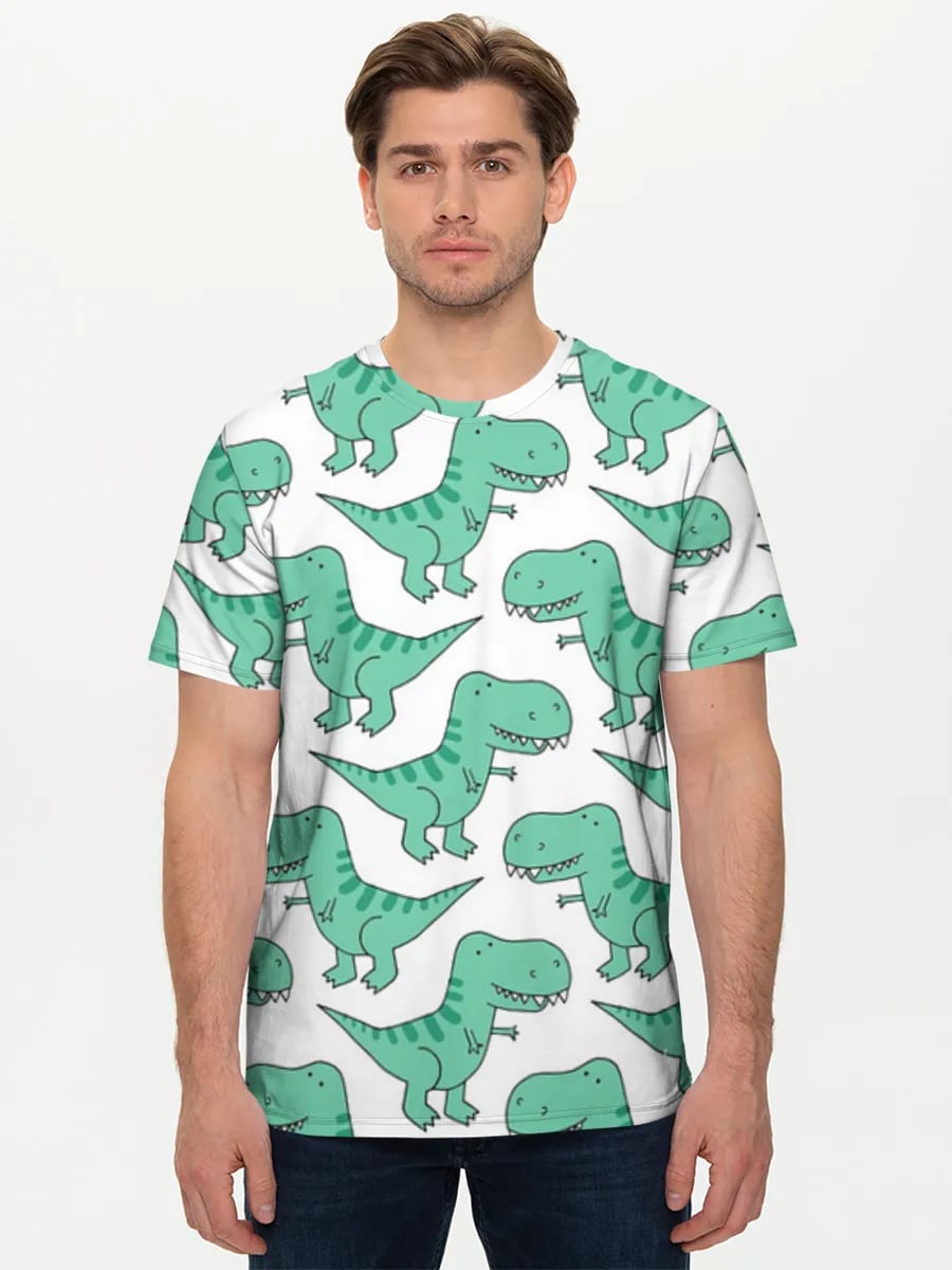 Petrol T-Rex Kritzeleien