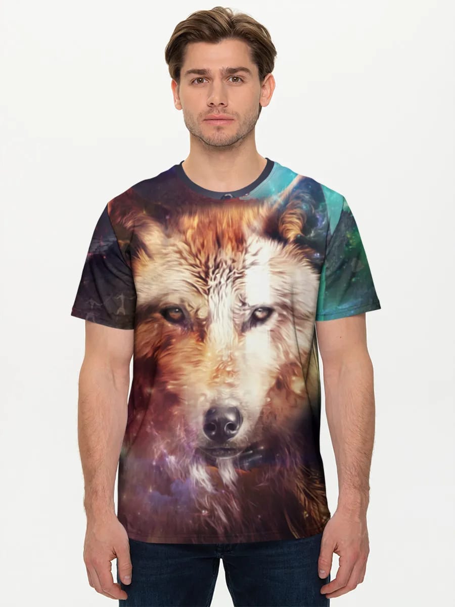 Portrait de Loup Cosmique