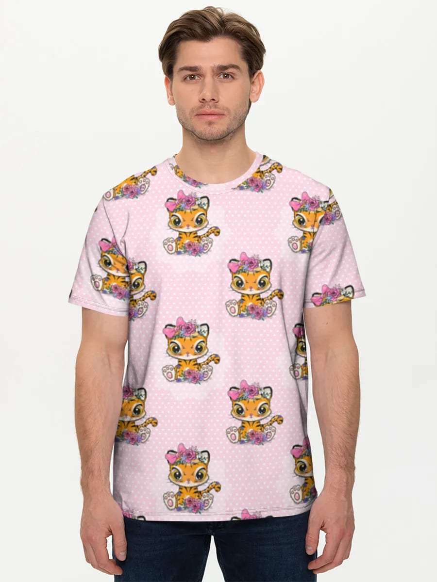 Tigreau Floral Kawaii