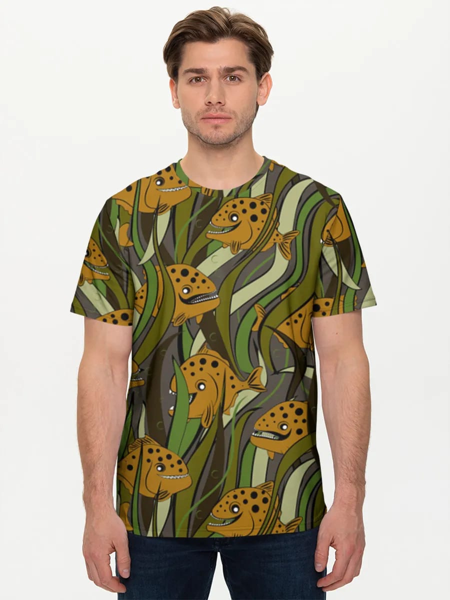 Spotted Fish In Kelp