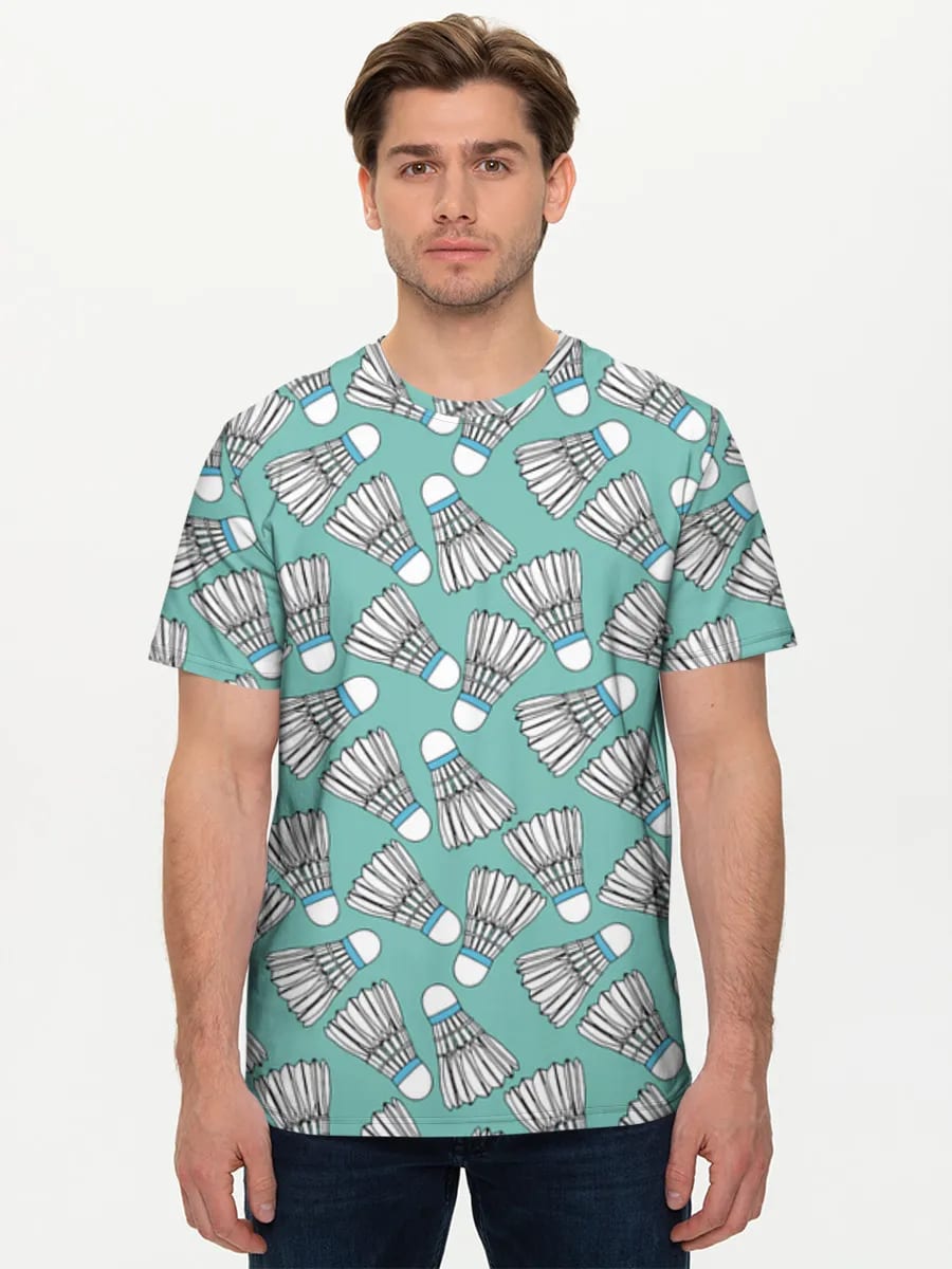 Badminton Federball-Print