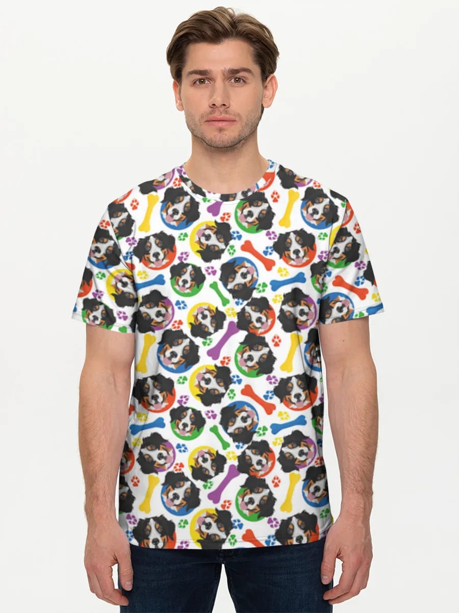 Bunte Berner Sennenhund Icons