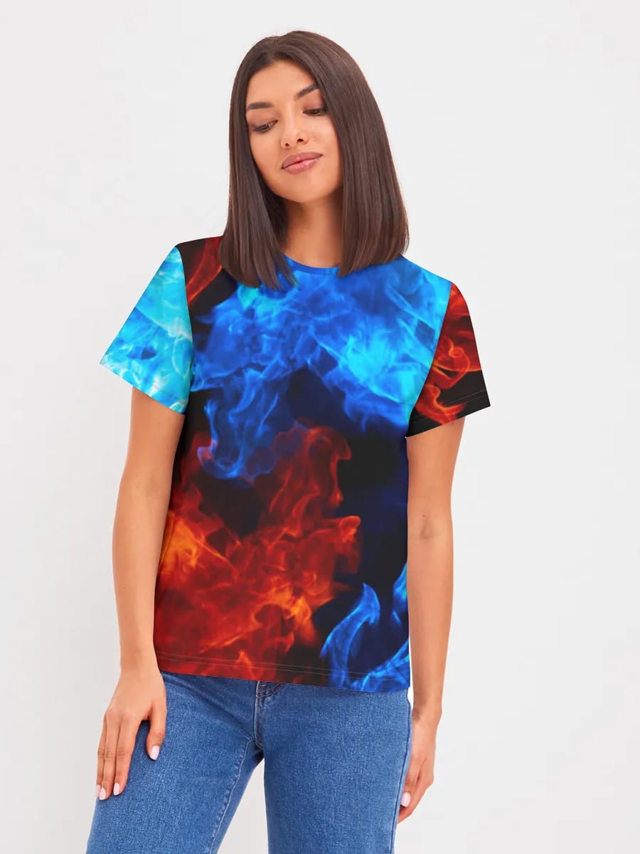 Flammes de feu et de glace