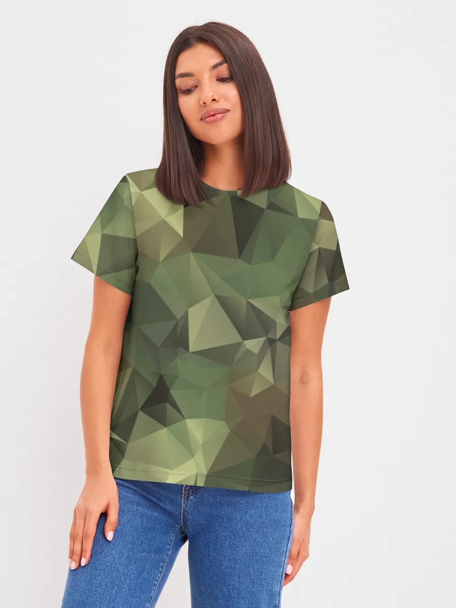 Camuflaje de baja poli