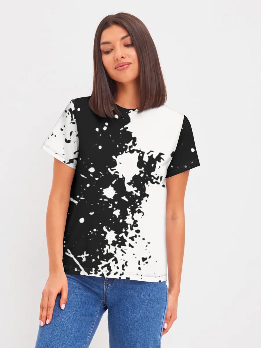 Éclaboussure d'Encre Noire