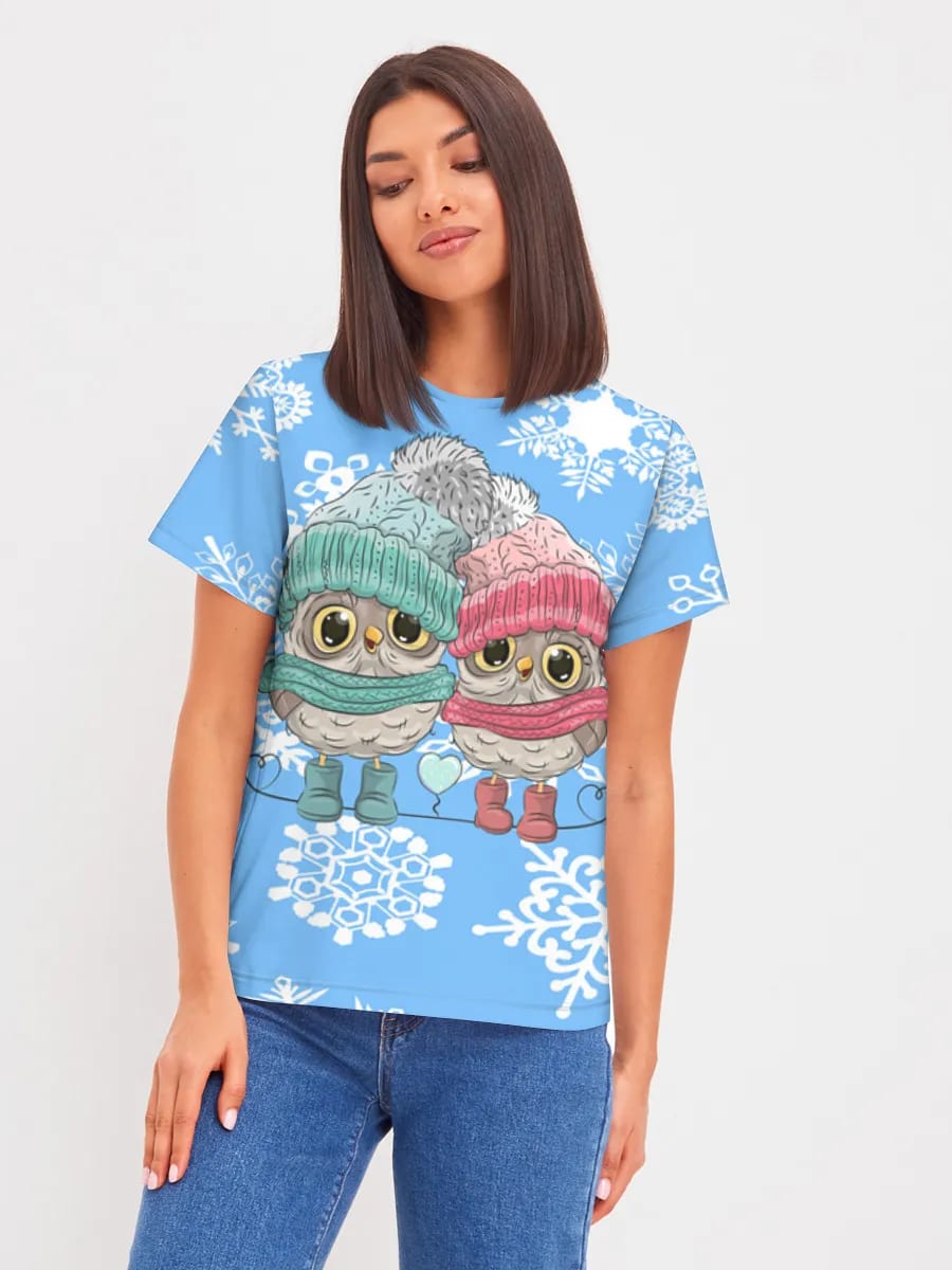 Cozy Winter Owl Couple