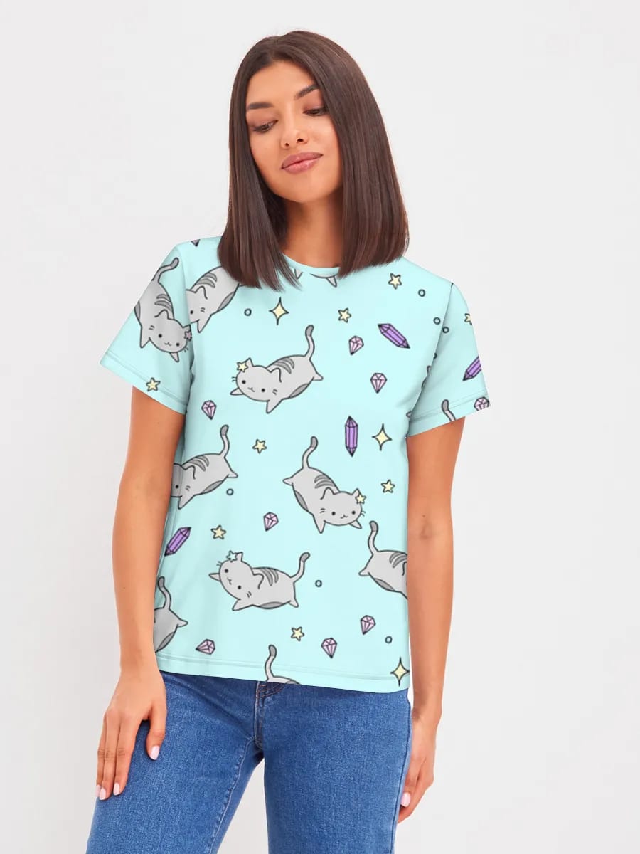 Chats de Cristal Kawaii