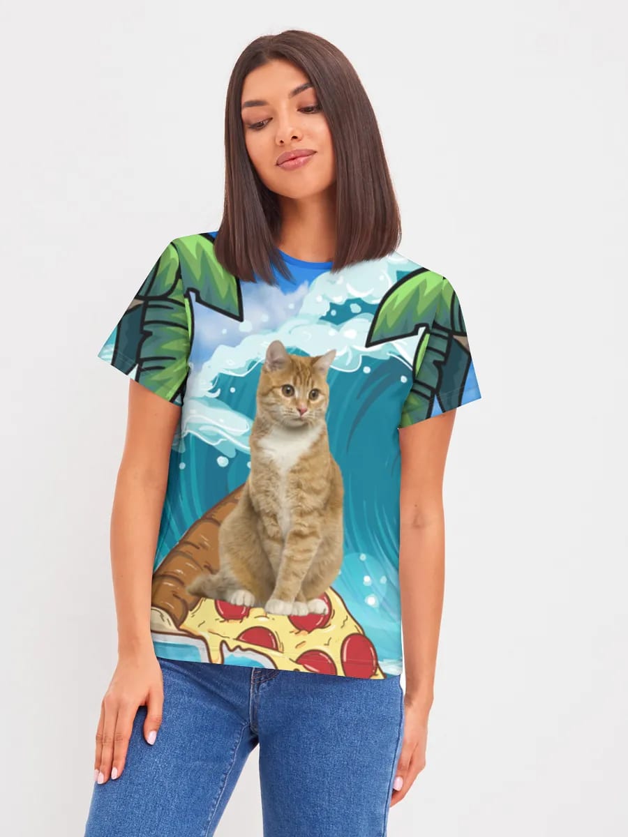 ピザ・サーフィン・キャット