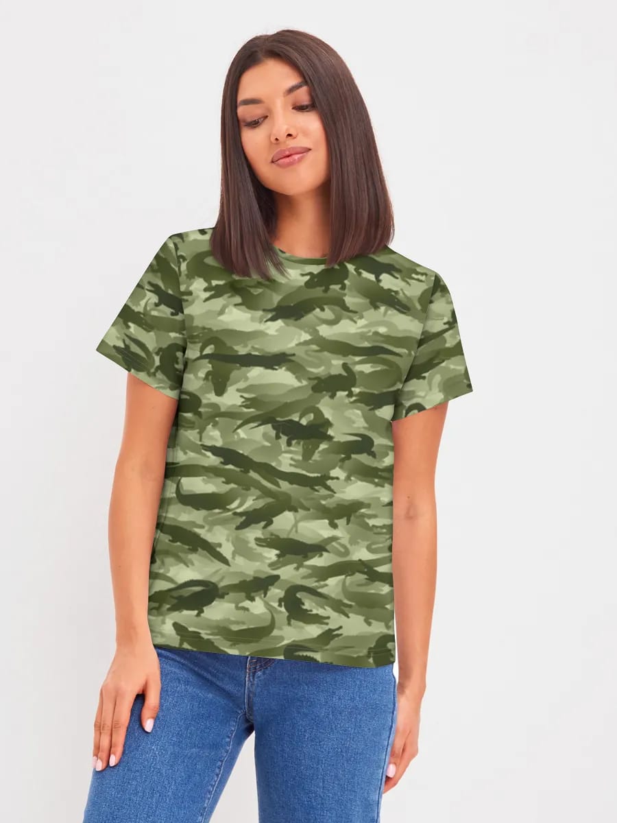 Alligator Camo Silhouettes