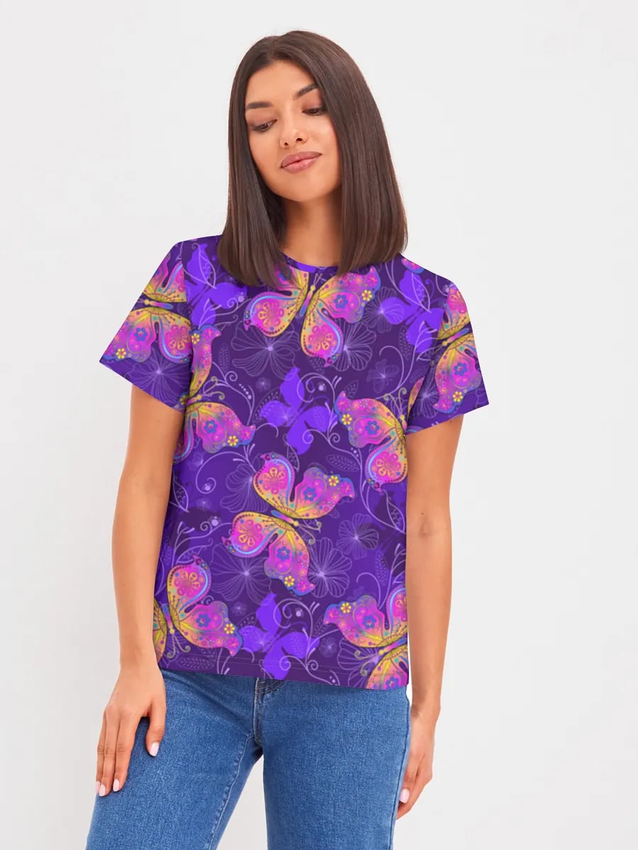 Papillons Violets Vibrants