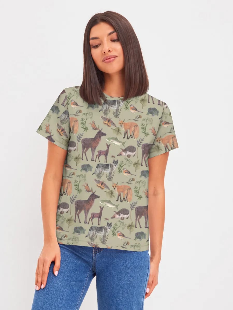 Collage Faune des Bois