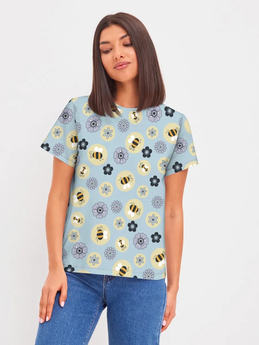 Abeilles et Fleurs Mignonnes