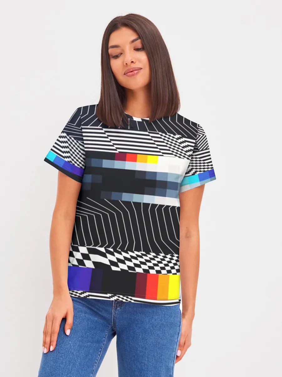 Signal Op Art Glitché