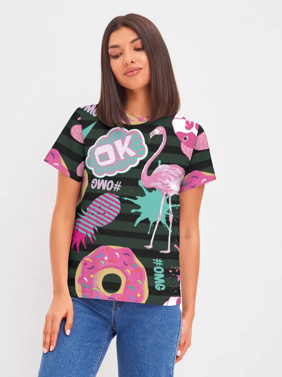 Neon Ponchiklar va Flamingolar