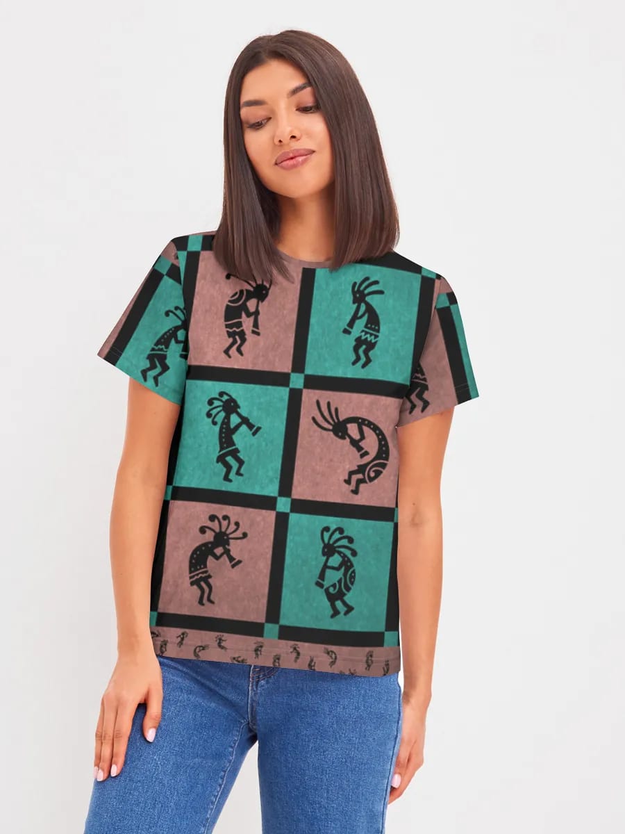Southwestern Kokopelli Dancers