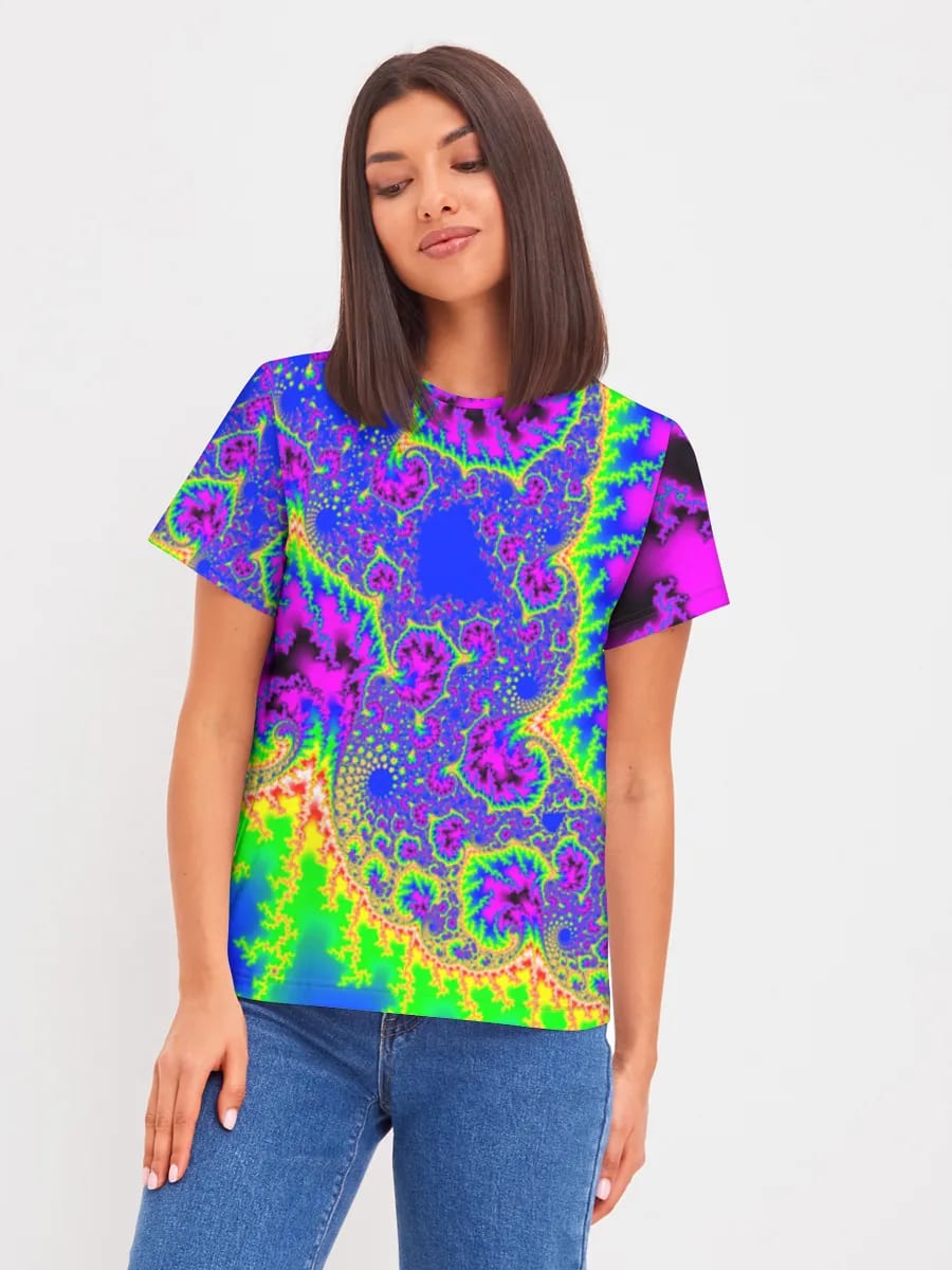 Vortex fractal néon