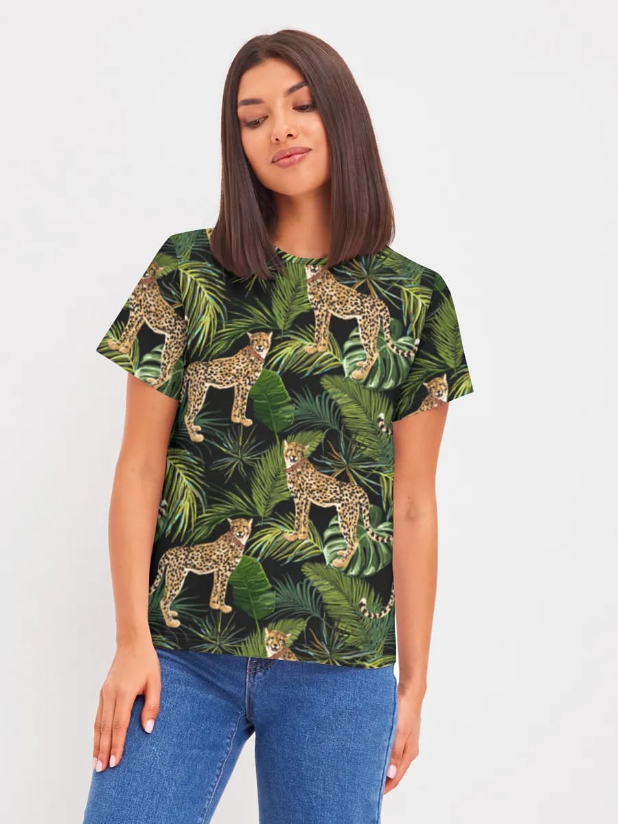 Guépards Dans la Jungle Tropicale