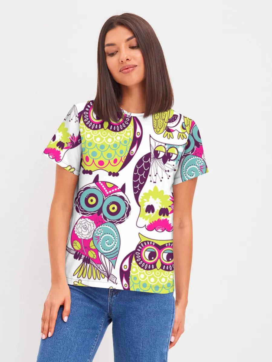 Colorful Whimsical Owls