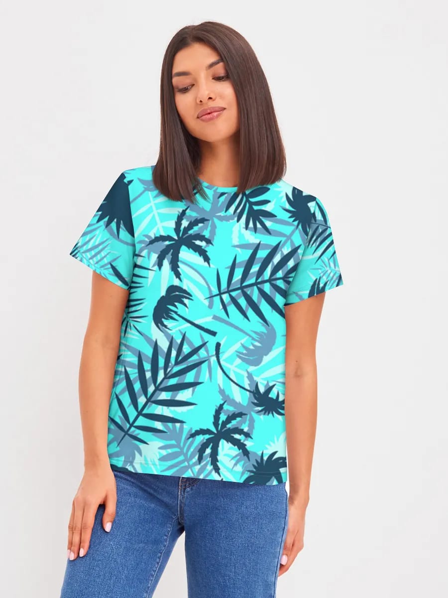 Silhouettes de Palmiers Tropicaux