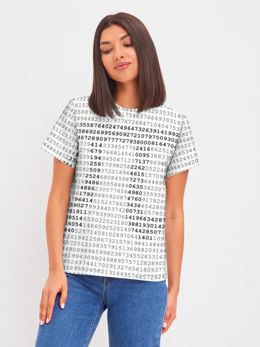 Pi Digits Typography