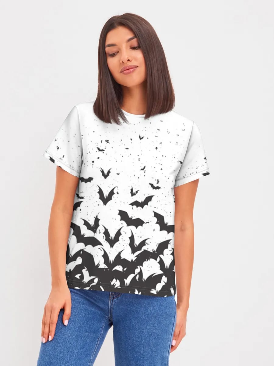 Flying Bat Swarm