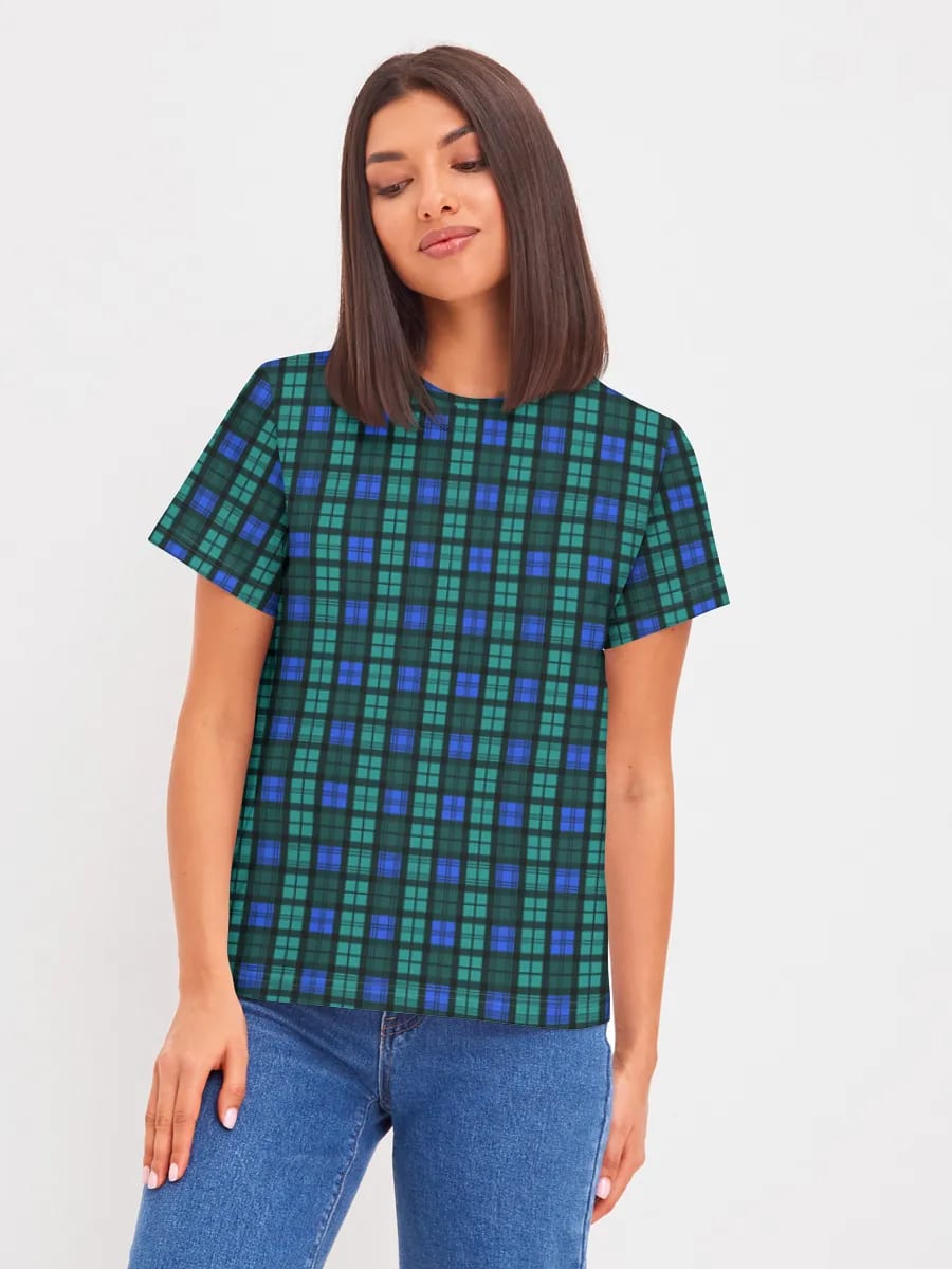 Blue Green Tartan Plaid