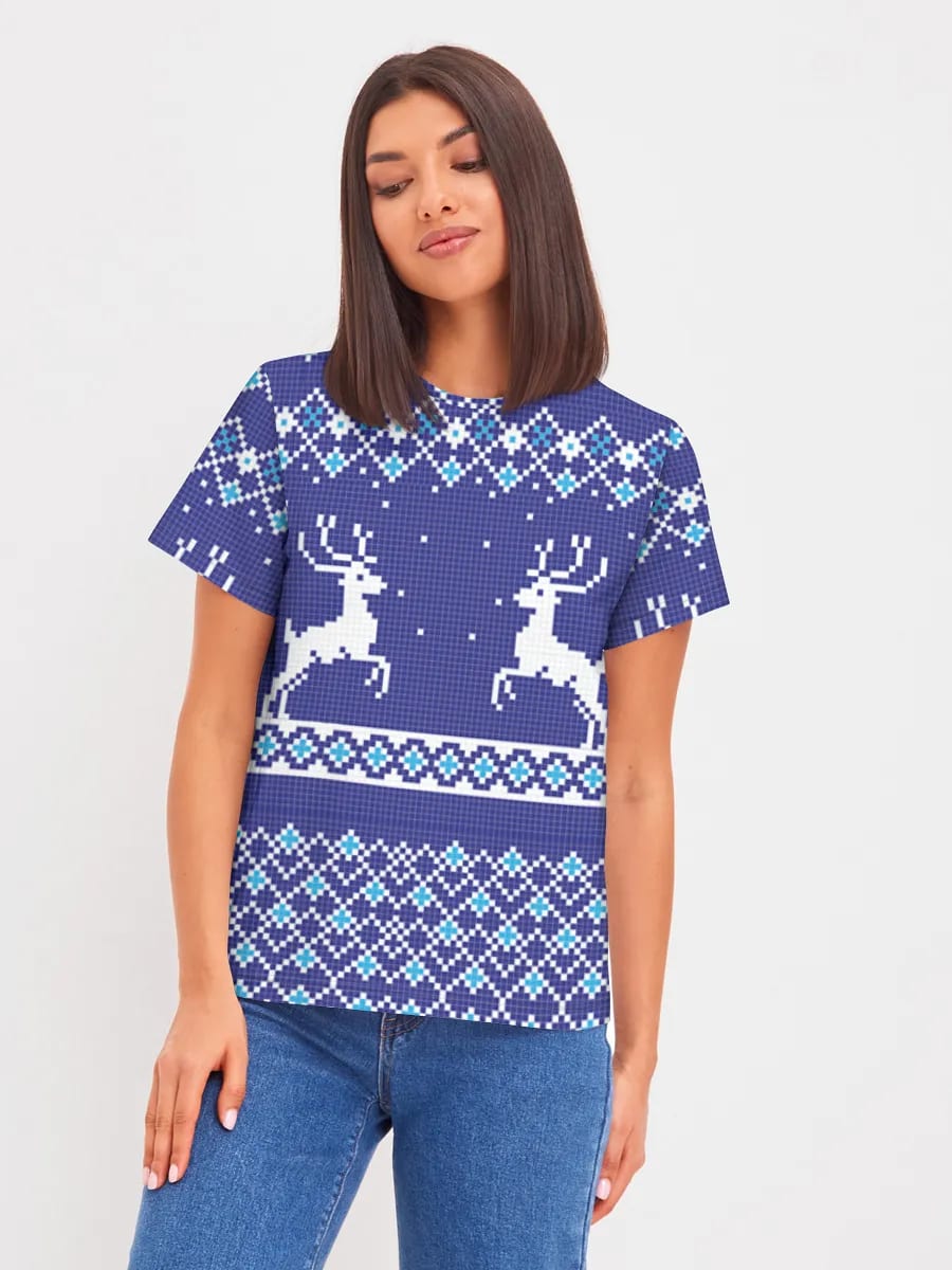 Nordic Reindeer Knit