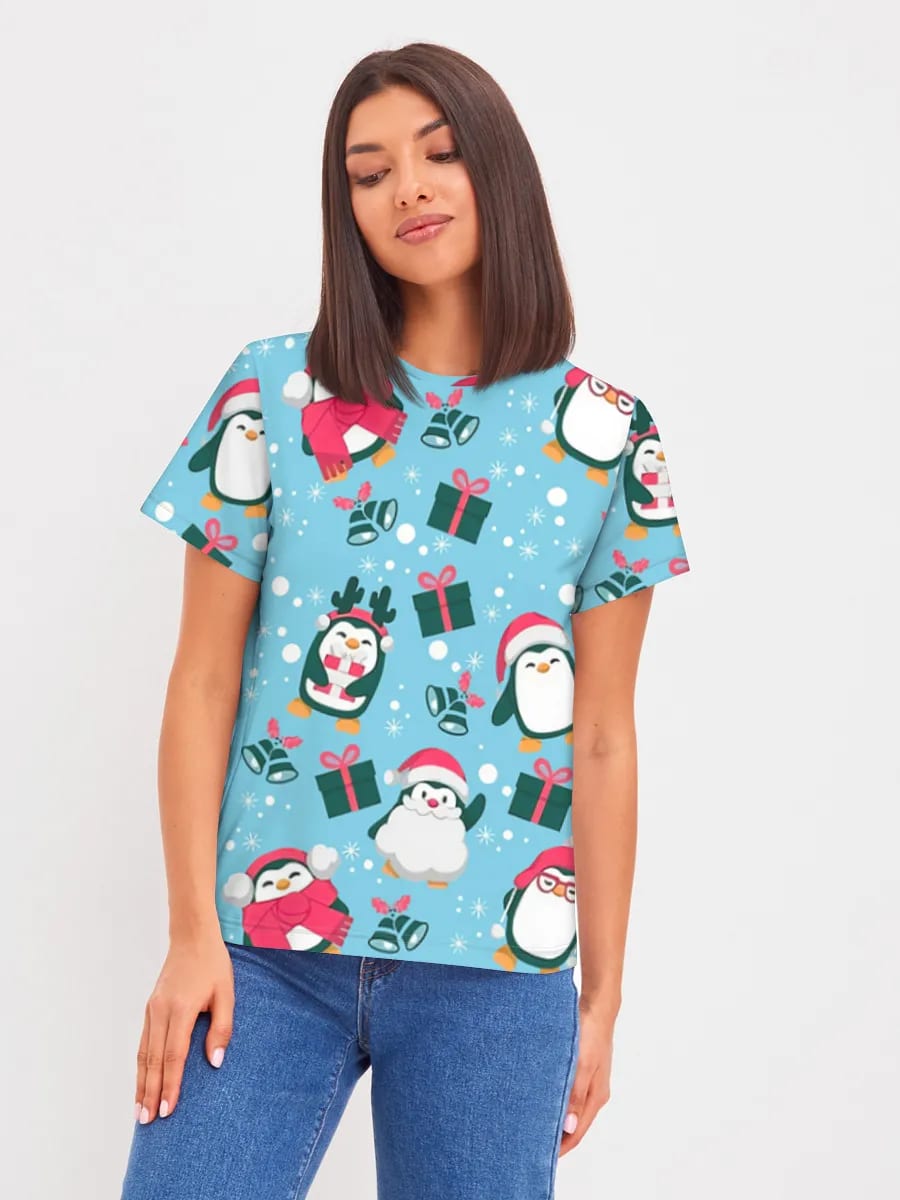 Cute Christmas Penguins