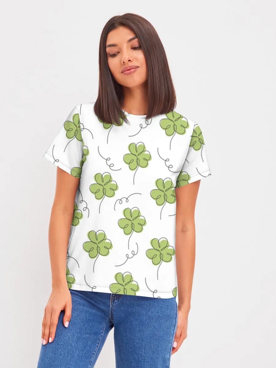 Lucky Shamrock Clover Doodles