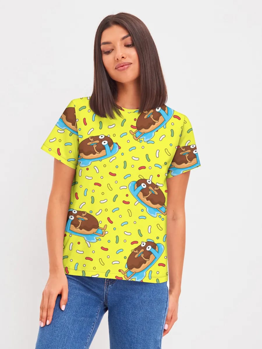 Yigʻlayotgan donut shekillari
