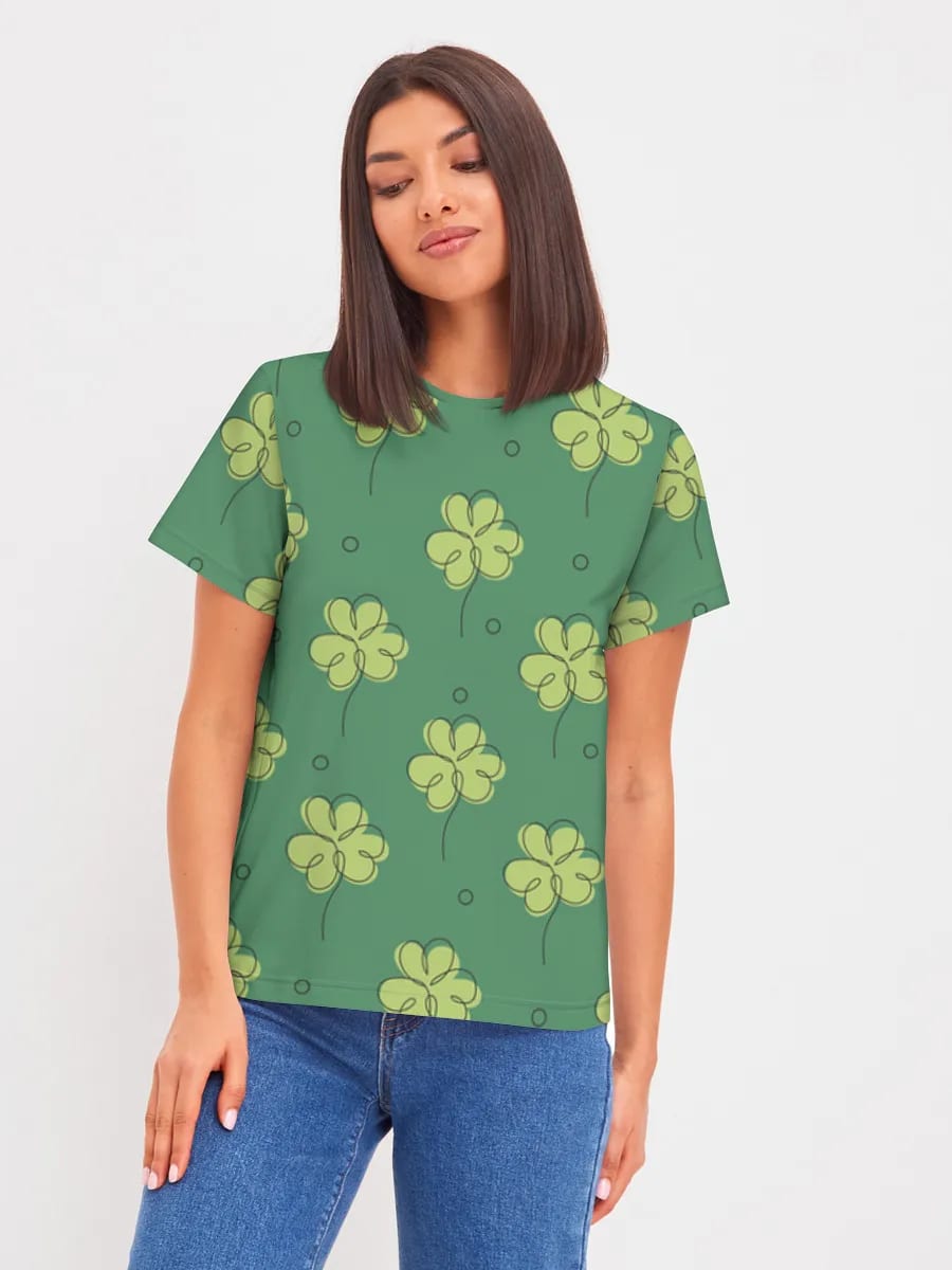 Lucky Four Leaf Clovers
