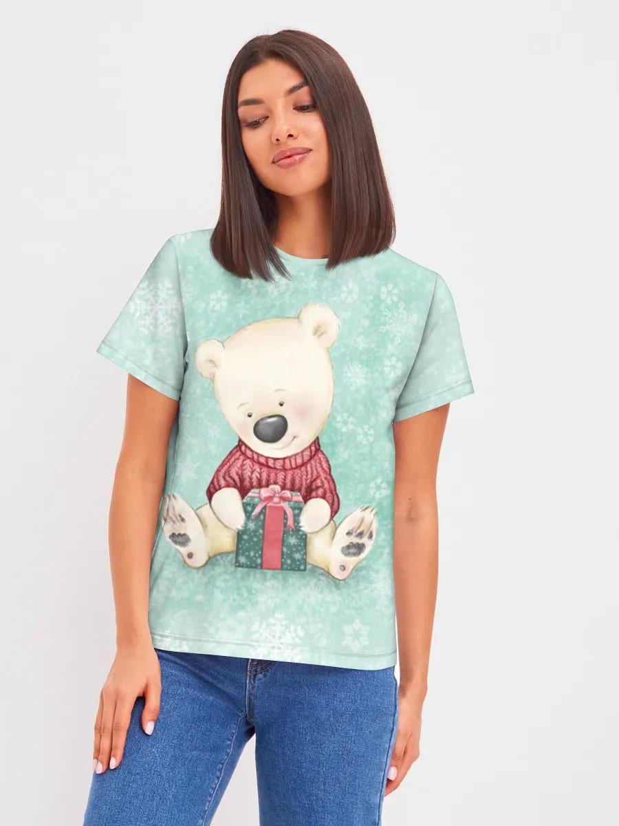 Regalo acogedor de oso polar