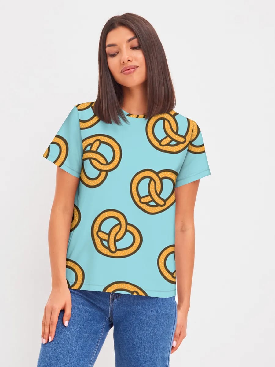 Sevimli Pretzel gazak chizmasi
