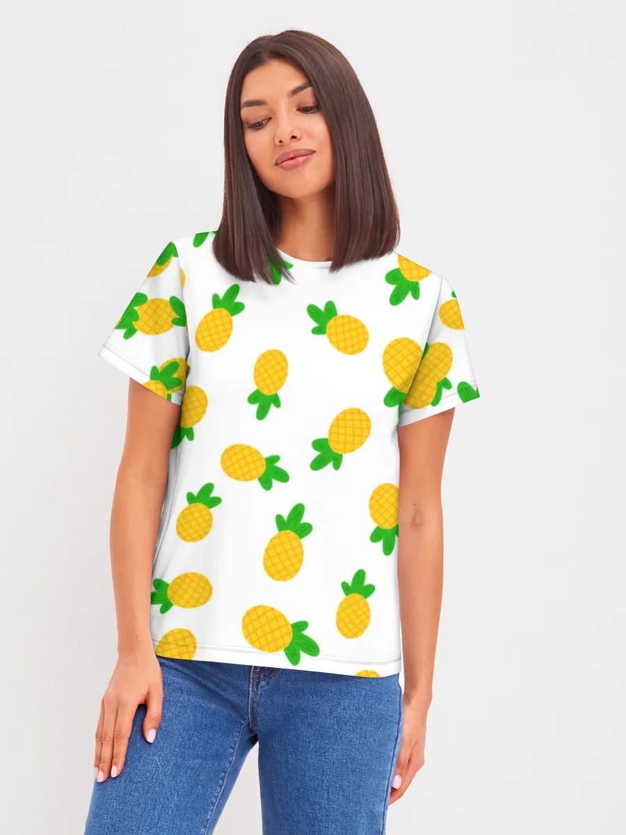 Sevimli ananas chizmalari