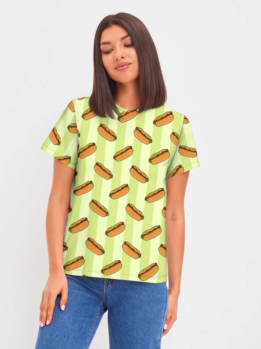 Hot dog gazak chiziqlari