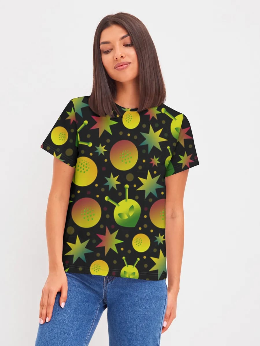Pastel Alien Starburst