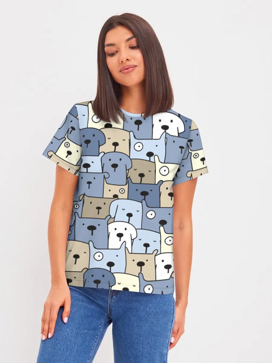 Chiens Cartoon Mignons