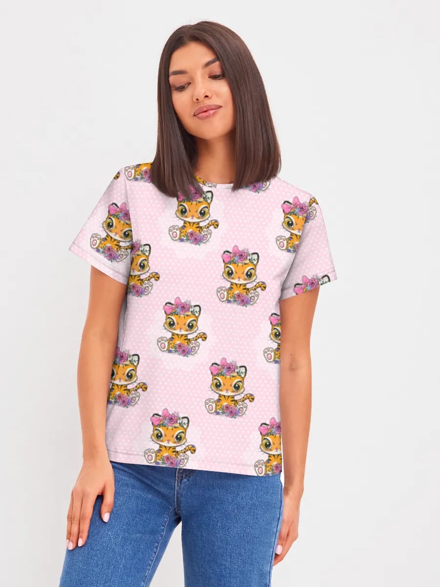 Kawaii Florales Tigerjunges
