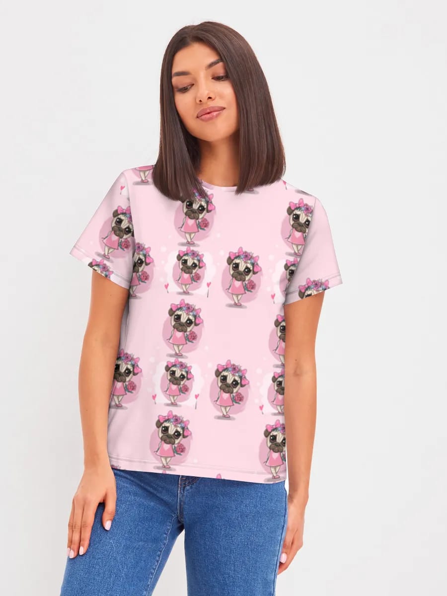 Carlin Mignon avec des Roses